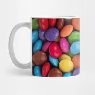 Colorful Candy, Candy Buttons, Sweets, Food Mug